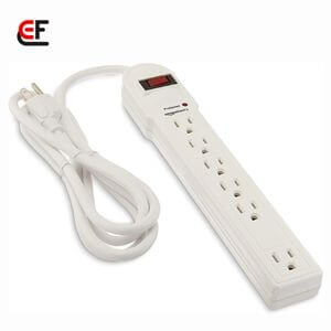 6-Outlet Surge Protector Power Cord Strip