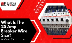 25 amp circuit breaker wire size